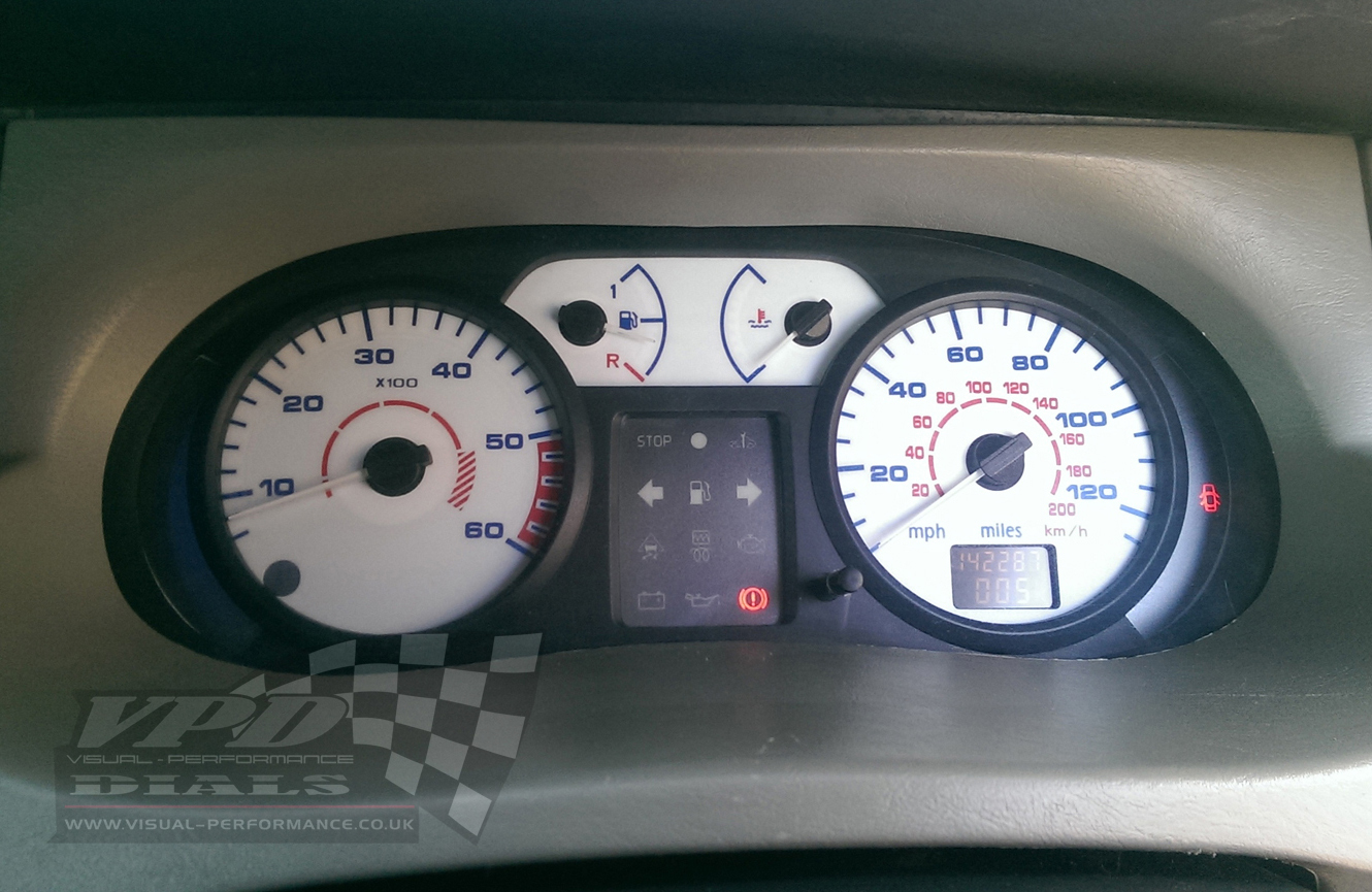 Vauxhall Vivaro van 0106 interior speedo dash lighting bulb upgrade dial kit eBay