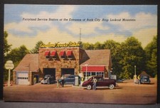 Fairyland Service Station at the Entrance of Rock City Atop Lookout Mountain