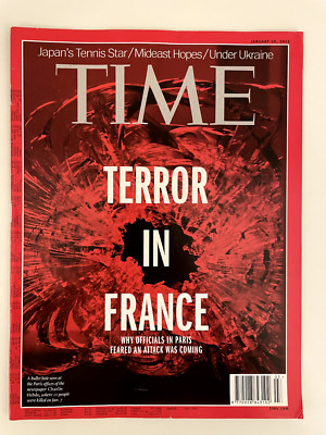 Time Magazine January 19, 2015 - Terror In France, Terrorist Attacks