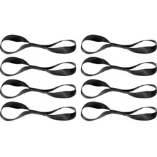 8-Pack 1" Soft Loop Securing Tie-Down Straps for Motorcycle, ATV, Power Chair