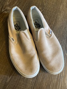 blush pink slip on vans