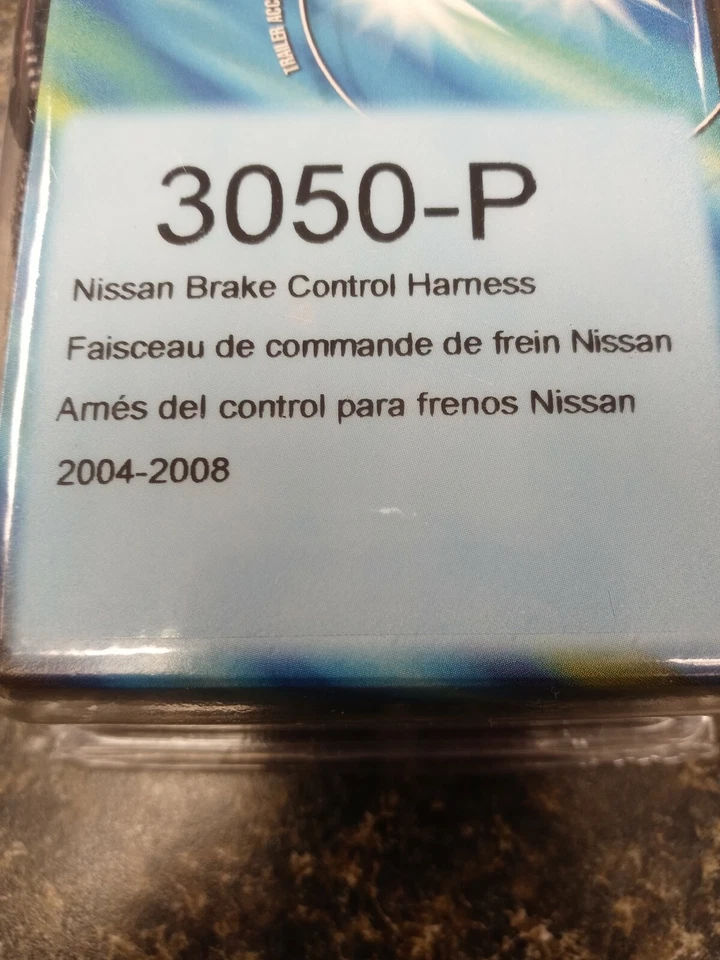Arnés de cableado de control de frenos Tekonha 3050-P Nissan, Nissan 2004-2008... NUEVO Foto 2 de 4