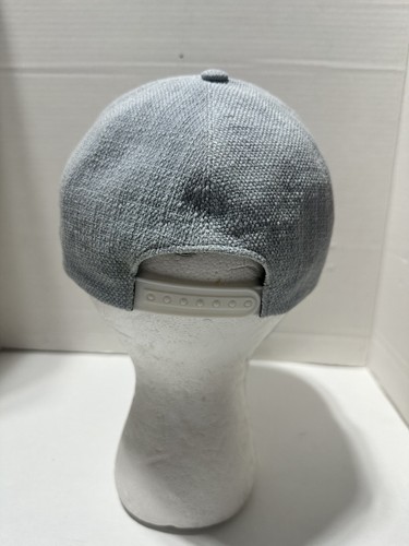 Chanel Unisex Blue Airlines Tweed Gorra Gorra de Béisbol Brillo Logo Algodón 20"-23" - Imagen 9 de 15