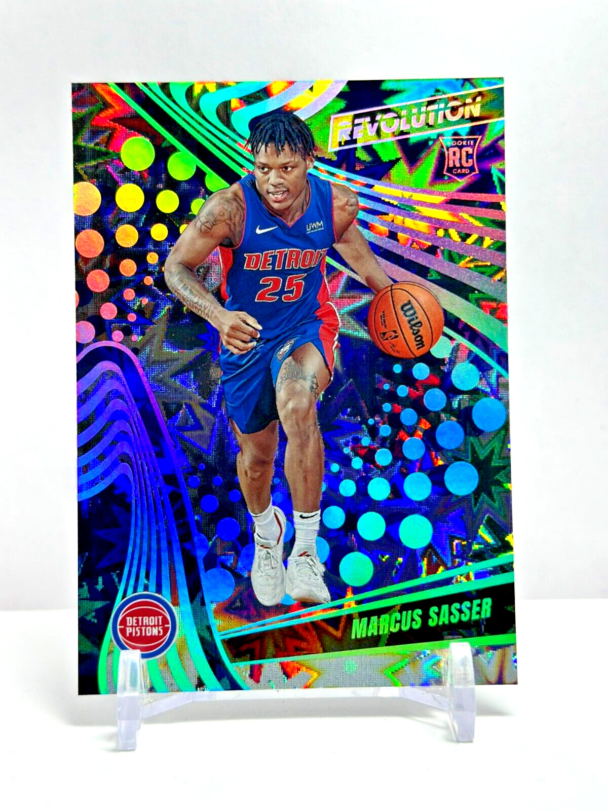 2023-24 Panini Revolution Rookie Impact #'d /149 Marcus Sasser Detroit No. 126