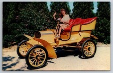 1904 Franklin Rear Entrance Touring Antique Car Vintage Postcard