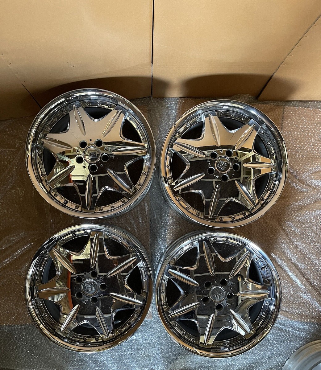 ワーク 20インチ 5-114.3 LS クロームメッキ ヴァレリア x5c 車 