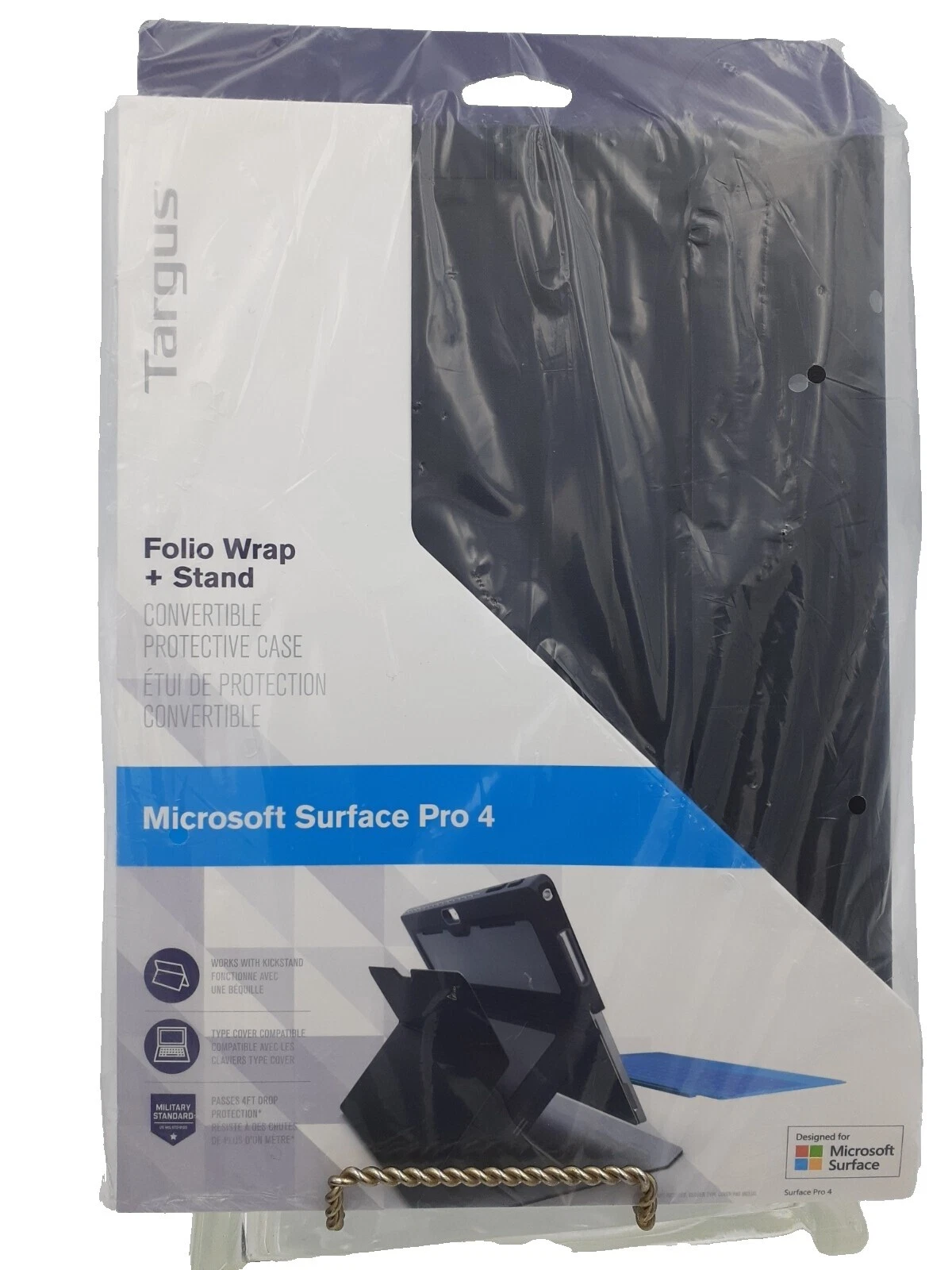 Targus Black Tablet & eReader Cases, Covers & Keyboard Folios for Microsoft Surface Pro