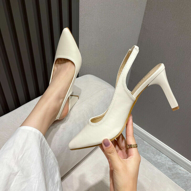 Women Slingback Pump Sexy Pointed 