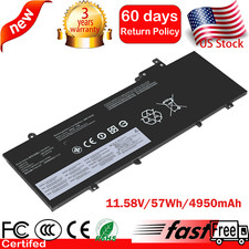 Replace 01AV478 Battery for Lenovo ThinkPad T480s Series 01AV480 01AV479 57Wh