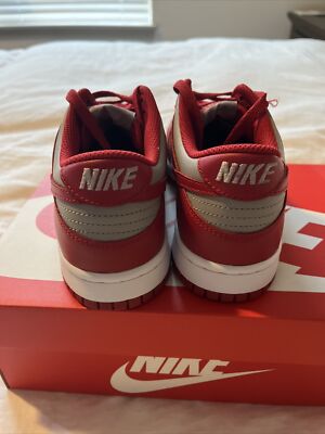 Nike Dunk Low Retro Medium Grey Varsity Red UNLV (2021) CW1590-002