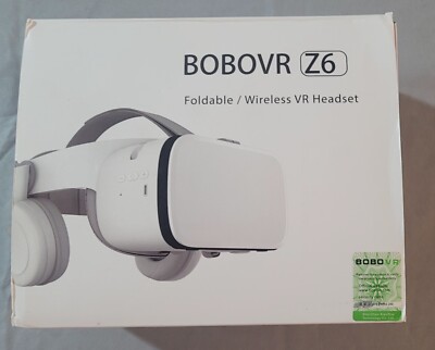 BOBOVR Z6 Bluetooth Virtual Reality Headset for Smartphones 4.7''-6.2''   White