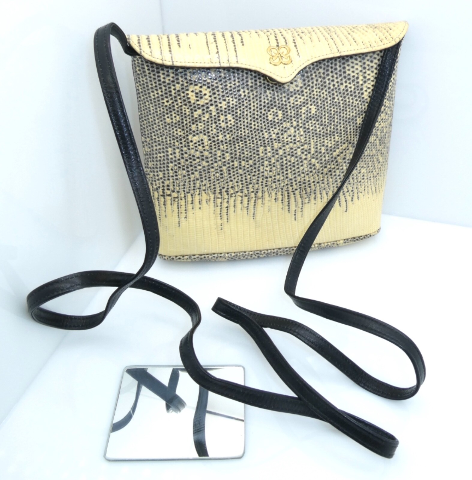 Vintage Maxima Genuine Python Snakeskin Ladies Ha… - image 6