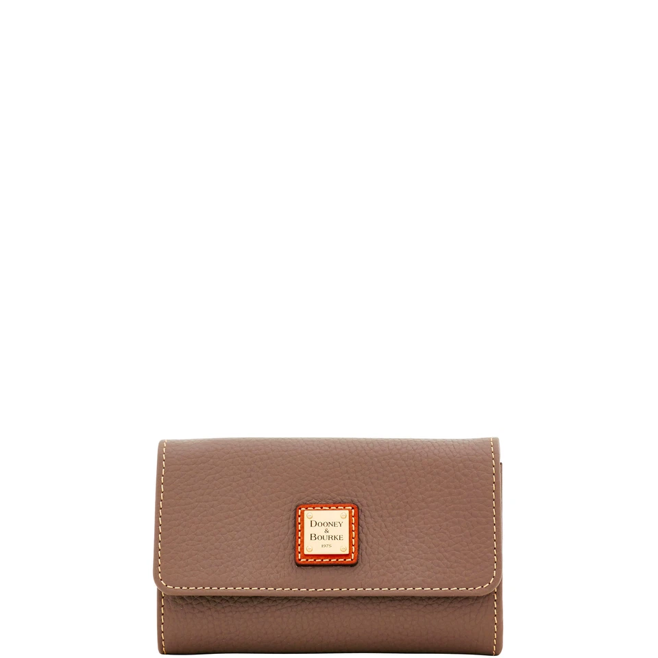 Dooney & Bourke Pebble Grain Flap Wallet