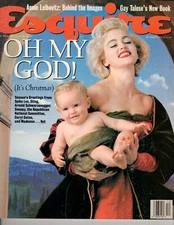 Esquire Magazine December 1991 "Madonna" Spike Lee Sting Arnold Schwarzenegger