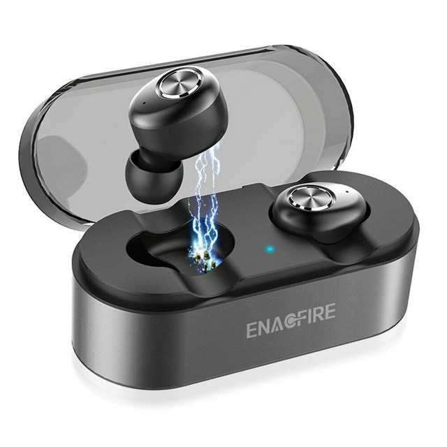 EnacFire E18 Black Wireless Earbud Headset for sale online | eBay