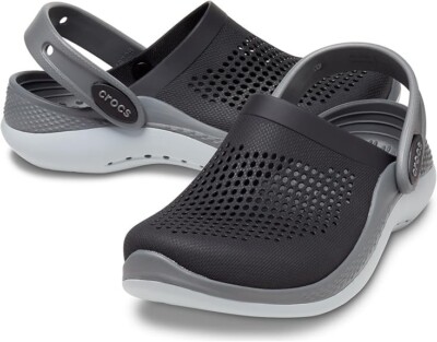 Crocs Literide 360 Clog T Black/Slate Grey US Kid's C