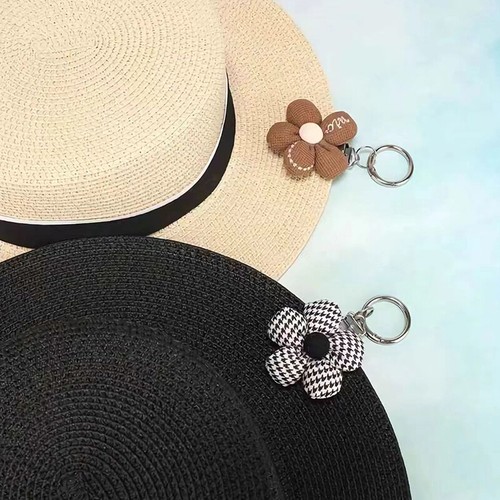 Trendy Flower Magnetic Hat Clip Sun Hat Magnetic Buckle Bag Hook Pendant - Picture 5 of 15