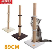 89CM Cat Scratching Post Cat Kitten Extra Tall Scratching Scratcher Post Supplie
