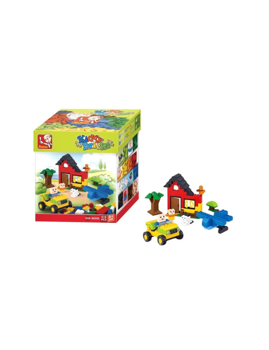 Briques SLUBAN M38-B0502 Kiddy Bricks pour animer les après-midis jeux en famille le week-end
