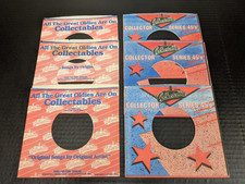 Lot of 6 Collectables 45 RPM 7" Company Sleeves All The Great Oldies Rock Soul