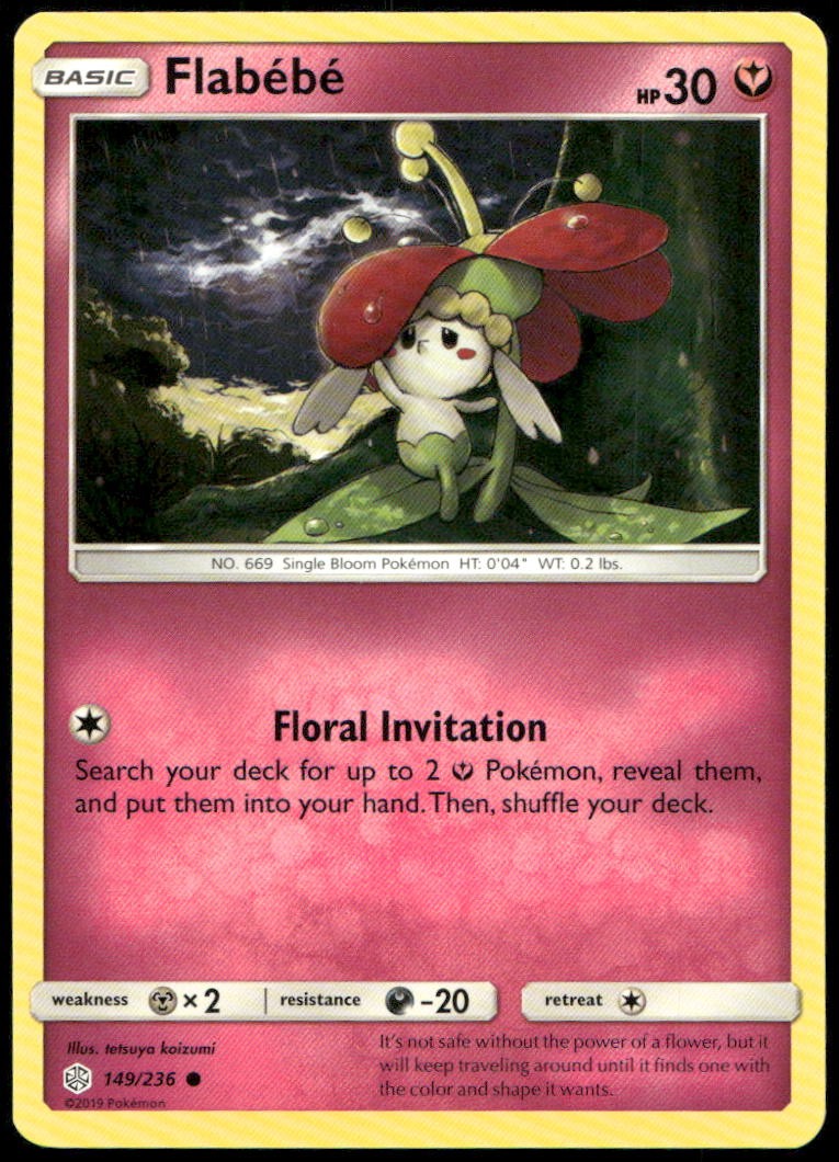 Flabebe Common SM - Cosmic Eclipse 149/236 NM