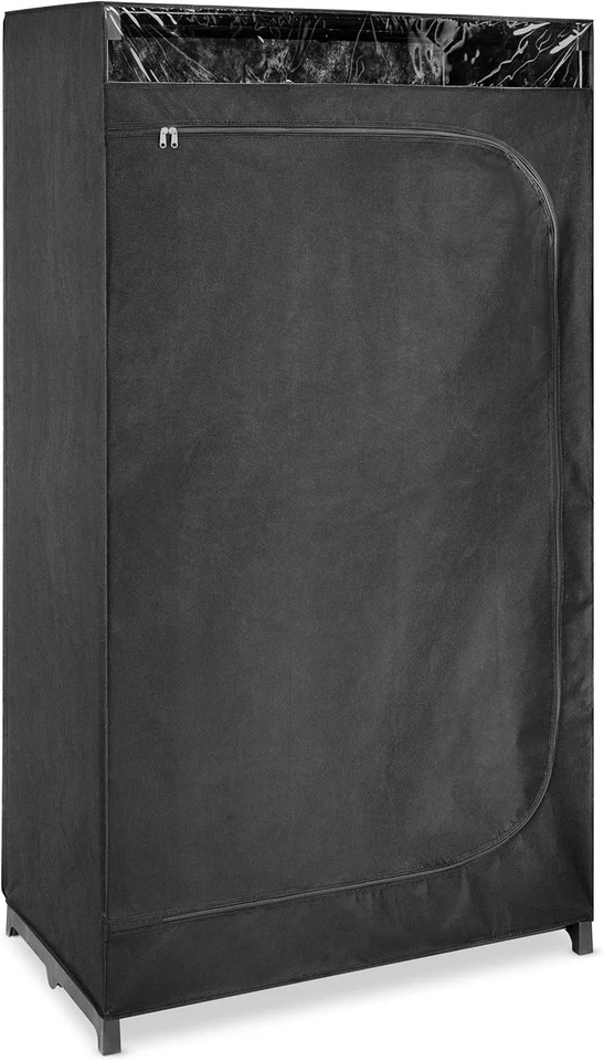 独立式的 Clothes Closet - 36" Wide - 黑色 — 第 3/4 张图片