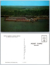 Booths Harbour Marine Terminal St Williams Ontario Postcard