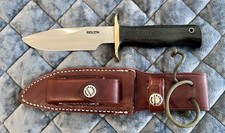 Combat Companion-Full Tang Randall Made Knives w/ Sheath Excellent Micarta Brass