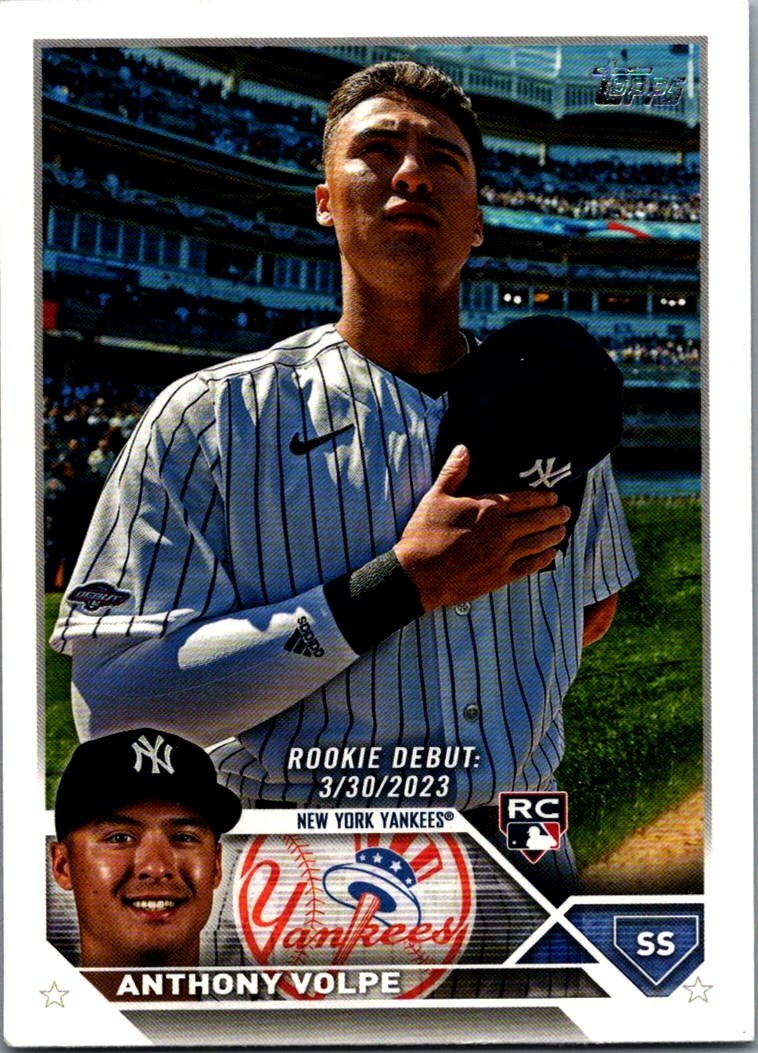 2023 Topps Update #US77 Anthony Volpe