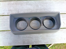 Classic Rover Mini Triple Instrument Cluster GREY Binnacle Cowl Surround