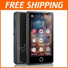 Lightweight 80GB Music Player with Bluetooth & High-Quality Speakers in Black