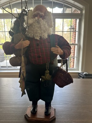 Fisherman Santa By The Renaissance Company Handmade Vintage Rare Find