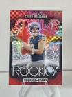 2024 Panini Rookies & Stars - Stellar Rookies Caleb Williams #SR-CWS Red Plaid