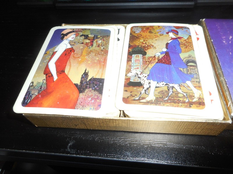 Summer in Paris L'ete a paris playing cards/ 2010
