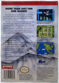 Mario is Missing! Nintendo NES Brand New 1993 Factory Sealed PSA Graded 9.4 A