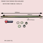 FRONT FOOT REST PEG HOLDER ROD BAR FIT FOR ROYAL ENFIELD ALL EARLY MODEL 350,500