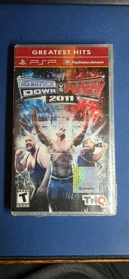 WWE SmackDown vs. Raw 2011 greatest hits Sony PSP Complete in box factory sealed