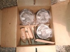 3 Engine Pistons Pins - Fits Datsun Cherry 120a F11 Sunny 120y - A12 3 Engine Pistons Pins - Fits Datsun Cherry 120a F11 Sunny 120y - A12