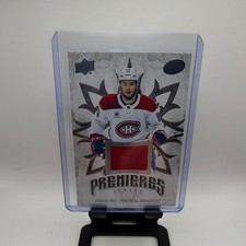 Upper Deck ICE Ice Premieres Jerseys Insert Joshua Roy Canadiens IPJ-8 2024-25