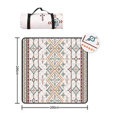 200x200cm Waterproof Picnic Blanket Large Beach Blanket Outdoor Picnic Mat Beach