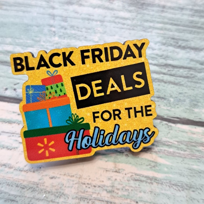 Walmart Associate Employee Pin - Black Friday Deals For The Holidays Presents