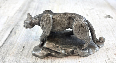 Hudson Pewter Cougar 696 Animals of North America Retired