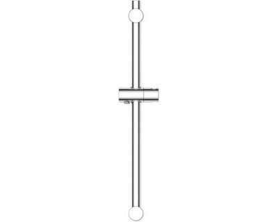 AVITAL Brausestange Brausestangenlänge 60 cm chrom variable Befestigung