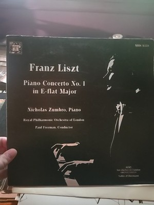 Piano Concerto No. 1 in E-flat Major LP Franz Liszt Vinyl 33RPM 1981 M- MHS4359