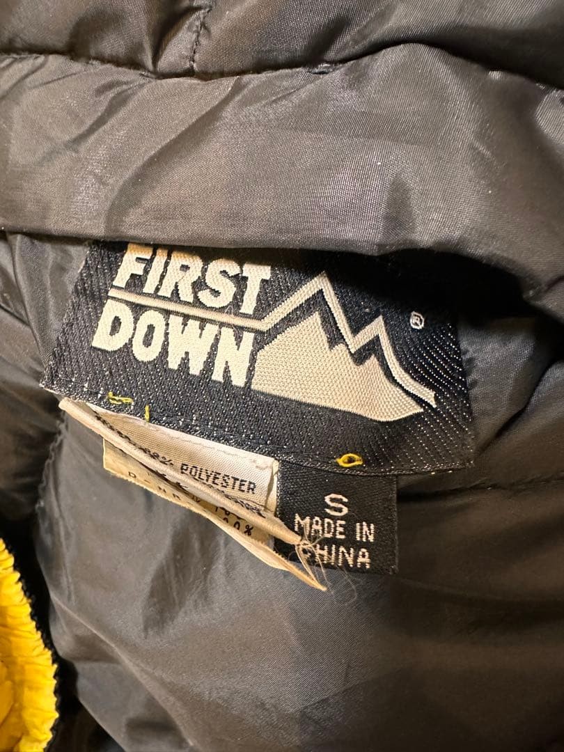 First down FIRST DOWN down jacket reversible rare - image 7