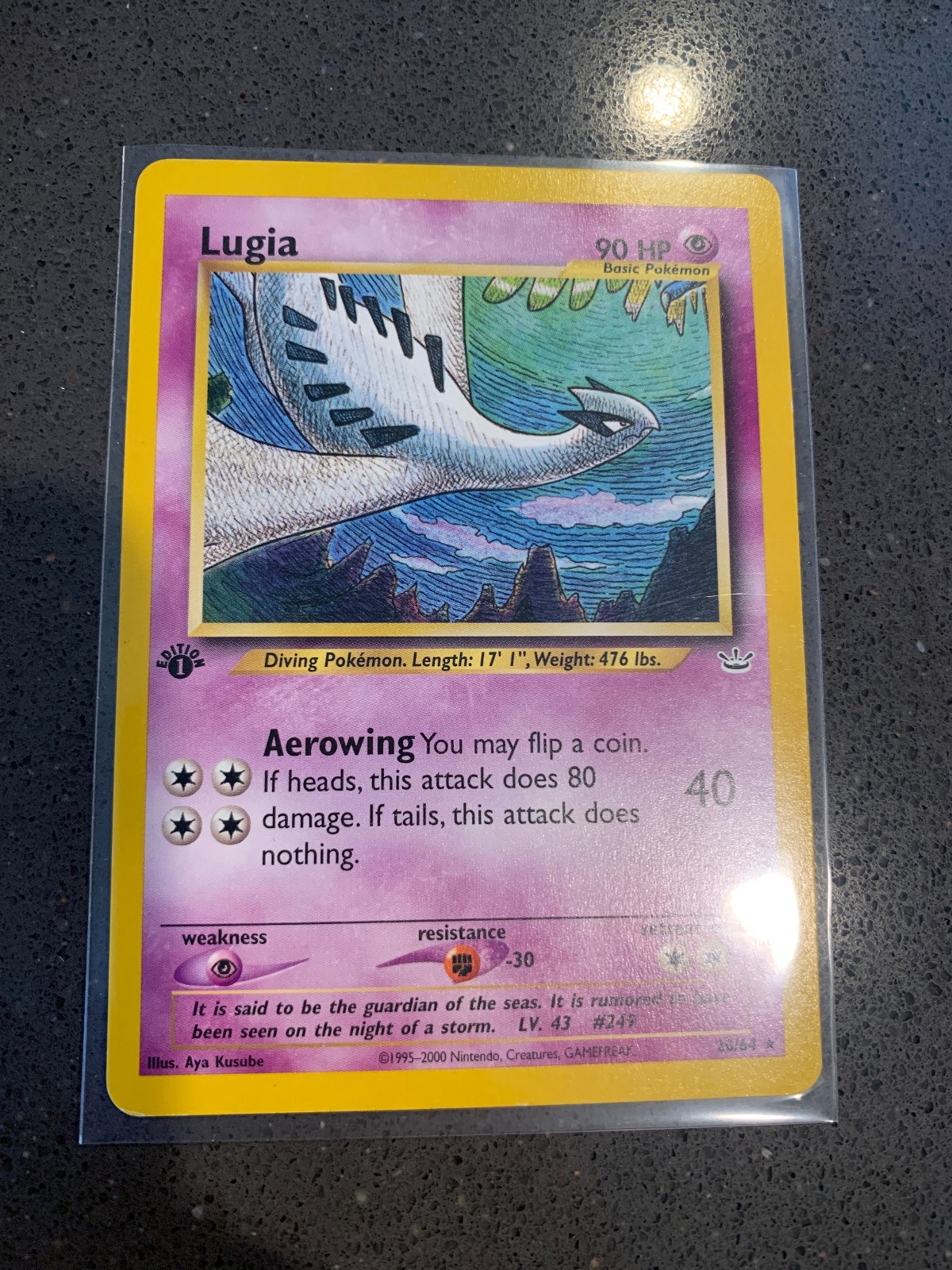 Lugia 20/64 Neo Revelation 1st Edition