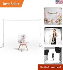White Photo Backdrop for Photoshoot Background Photography 5x7ft