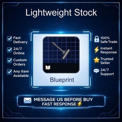 ARC Raiders Lightweight Stock Blueprints   All Blueprints Available