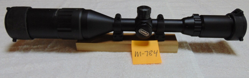 Leapers 3-9x50 Red/Green Mil Dot AO Rifle Scope