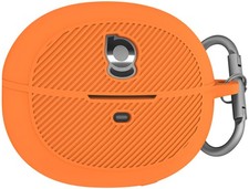 Geiomoo Silicone Case for Baseus Inspire XC1, Soft Flexible Scratch Orange